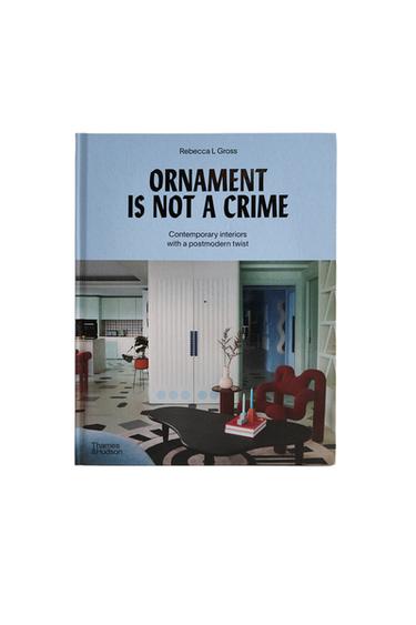 LIVRO ORNAMENT IS NOT A CRIME - Azul-claro da Zara