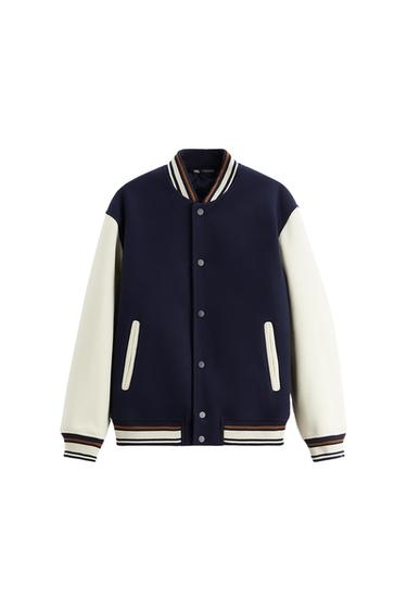 CONTRAST BOMBER JACKET