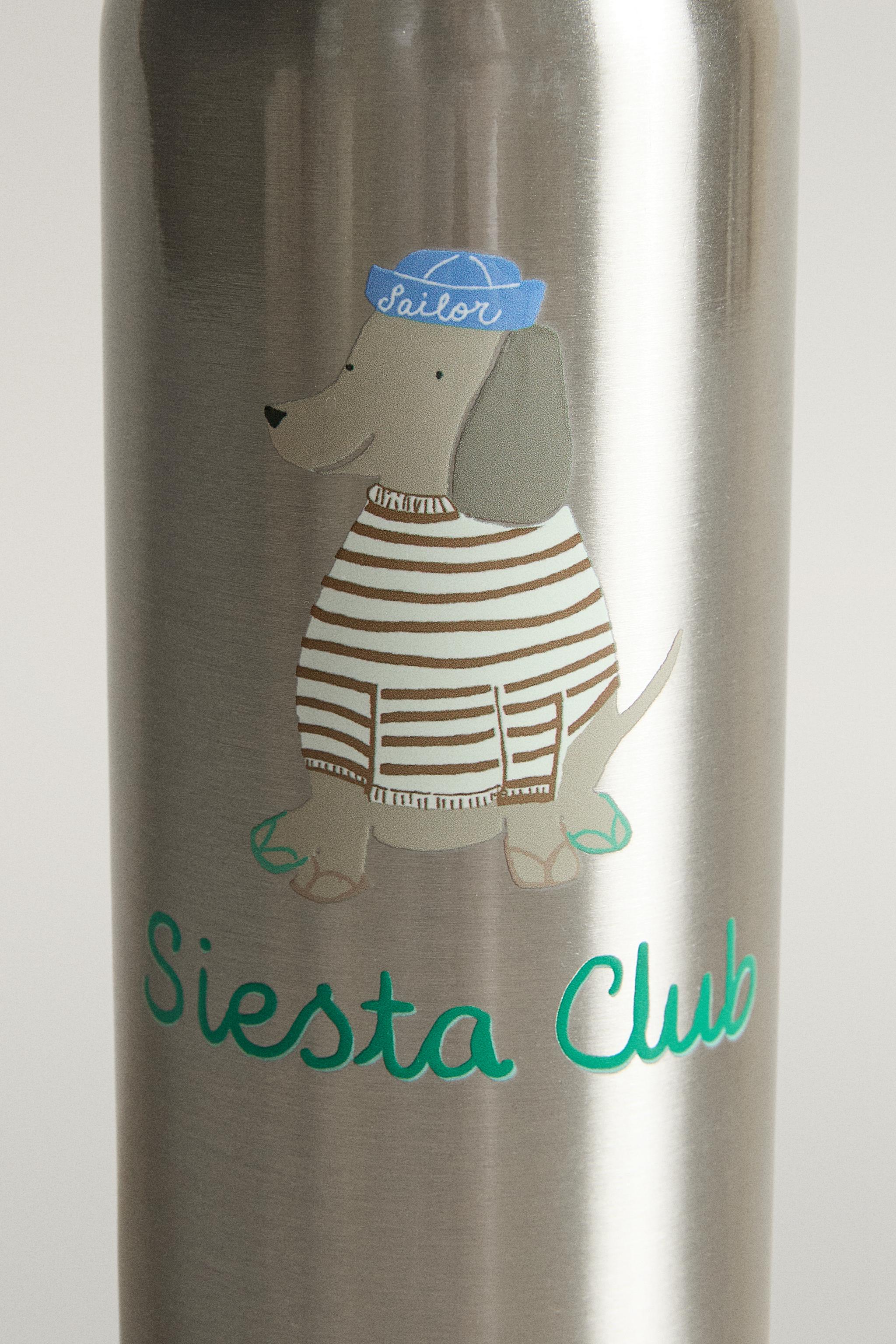 KIDS' STEEL DOG BOTTLE