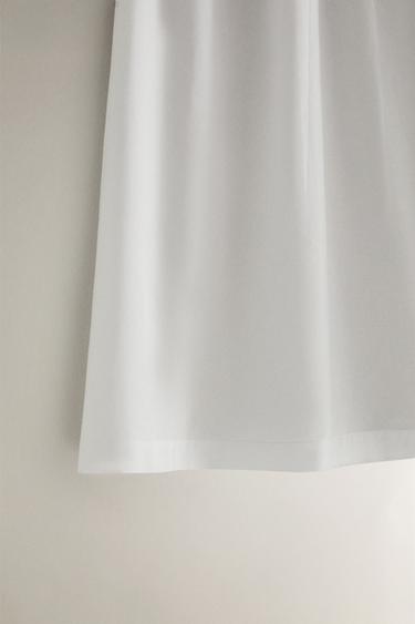 CHEMISE DE NUIT COTON BRODÉE - Blanc de Zara - Image 3