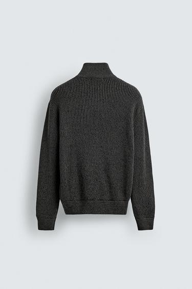 VESTE RETORS ZIPPÉE - Marron / Taupe de Zara - Image 7