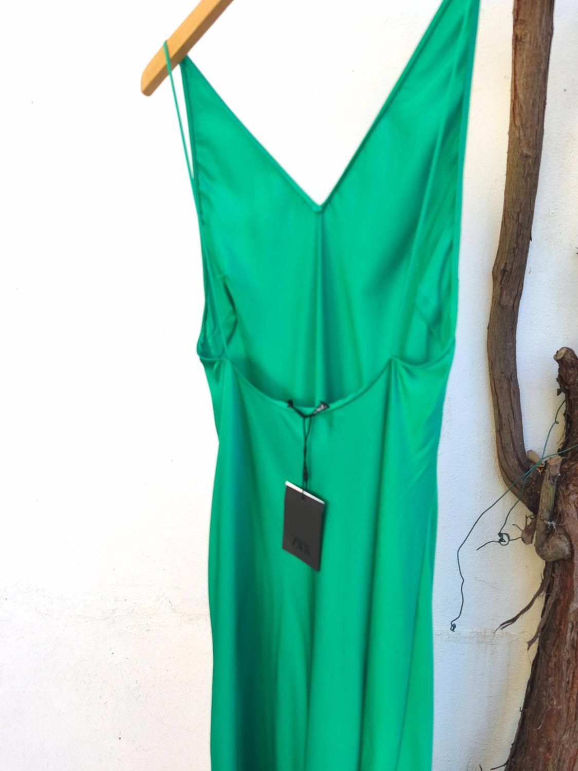 SATIN SLIP DRESS - Image 7