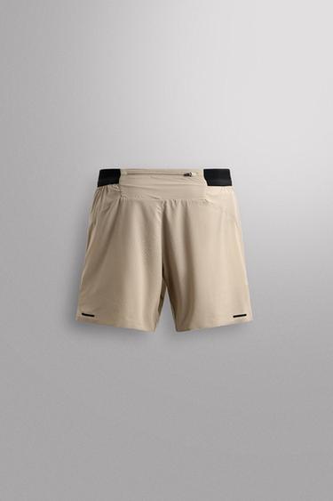 COLOUR BLOCK RUNNING SHORTS - Oyster-white by Zara - Image 6