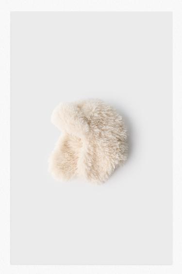FAUX FUR SKI COLLECTION HAT - Ice by Zara - Image 3
