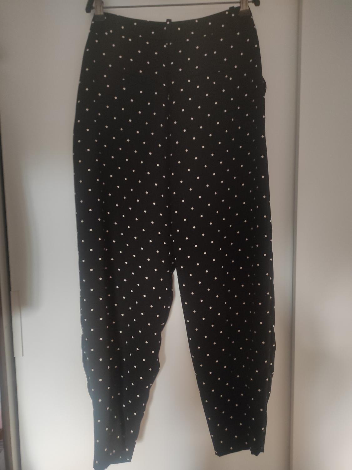 POLKA DOT SLOUCHY TROUSERS - Image 2