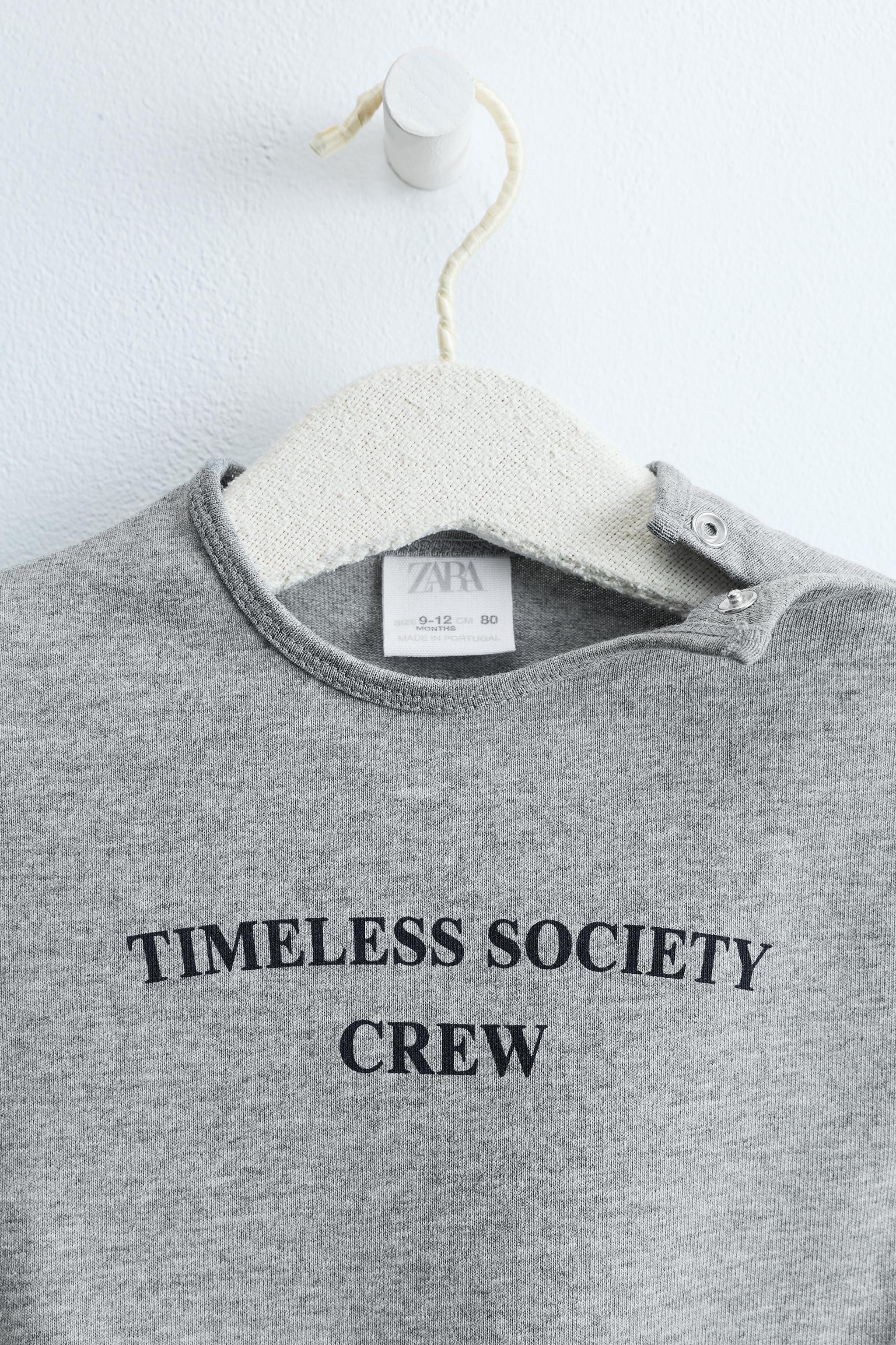 Боди TIMELESS TEXT для детей — Zara — фото 3