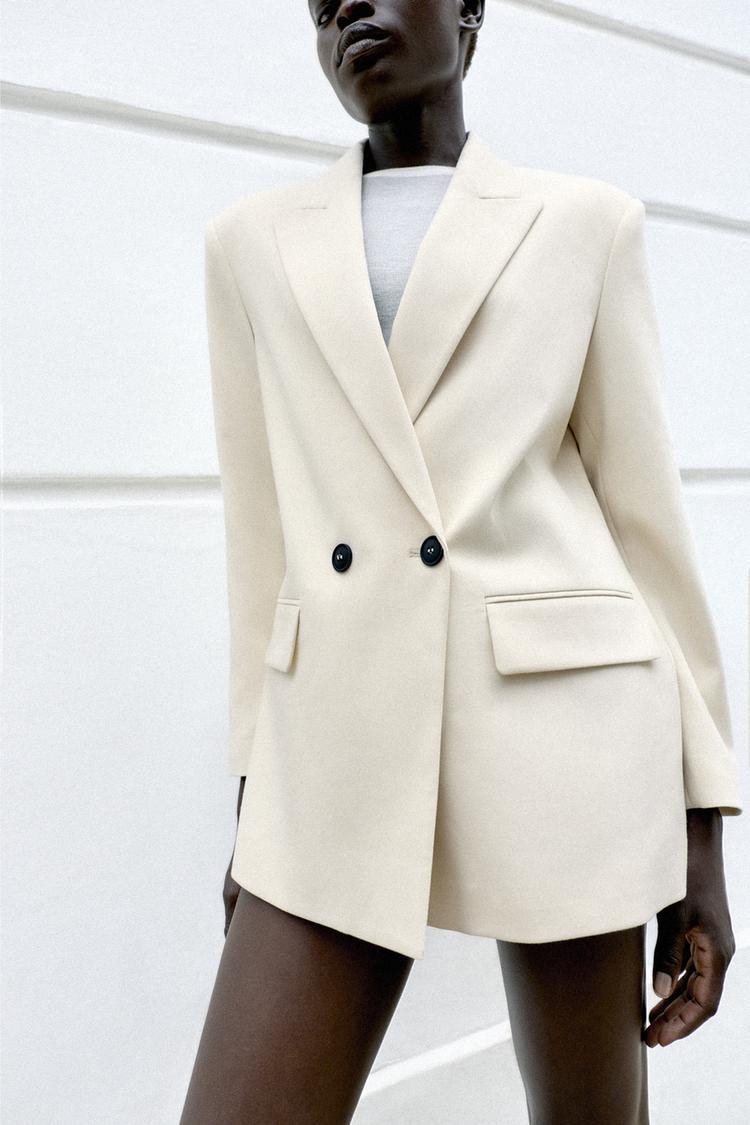Blazer cruzado de corte oversize 4