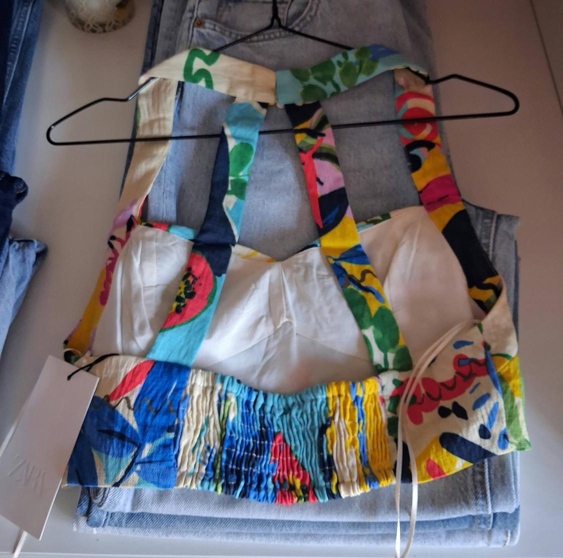 PRINTED CROP TOP - Image 2