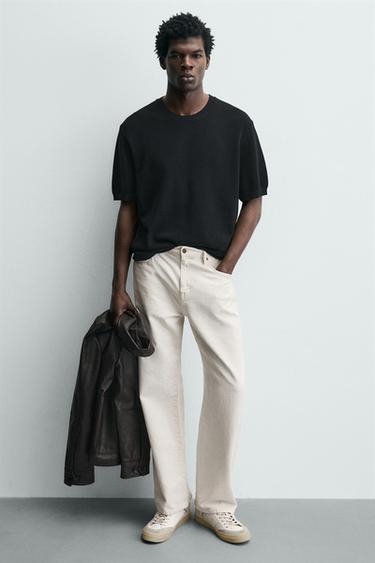 TRAINERS WITH CONTRAST SOLE - White by Zara