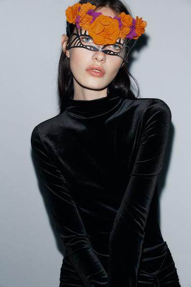 METALMASK BLOMSTER - Flerfarvet fra Zara