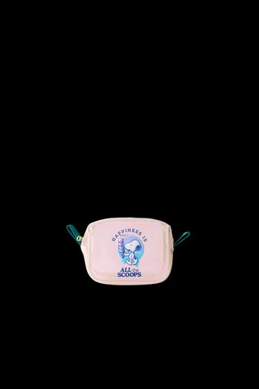 SNOOPY PEANUTS™ TOILETRY BAG - Pink by Zara - Image 0
