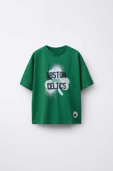 Zara CELTICS NBA T-SHIRT - Green - Image 0