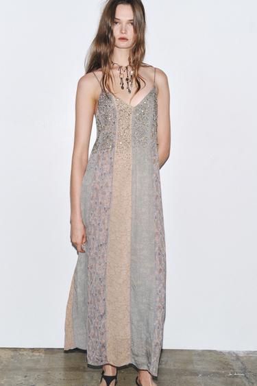 ROBE STYLE LINGERIE FANTAISIE ZW COLLECTION - Multicolore de Zara - Image 5