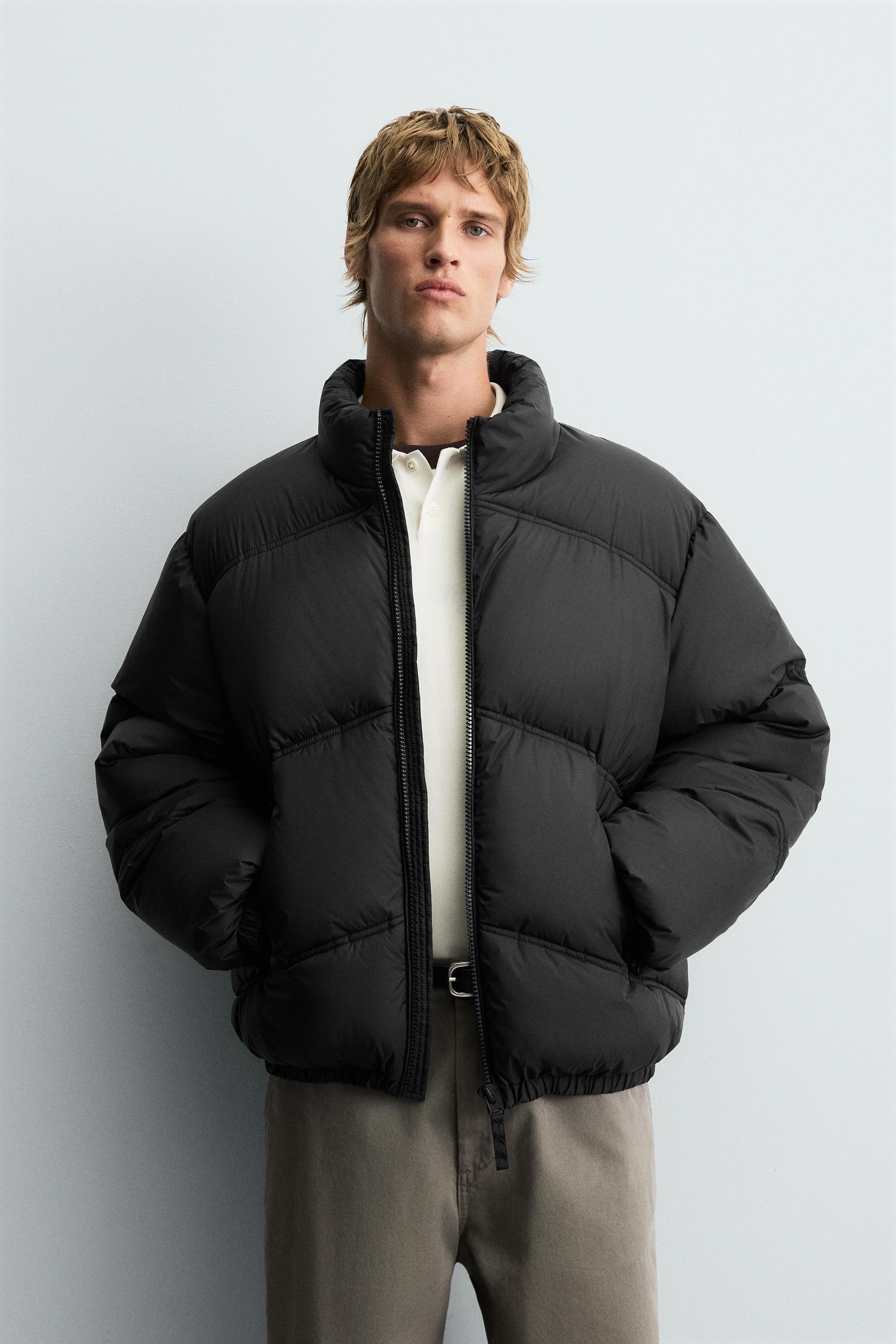 ZARA 星柄 ダウンジャケット 短丈　サイバー y2k 平成 VI8697EW03930_1_l.jpg