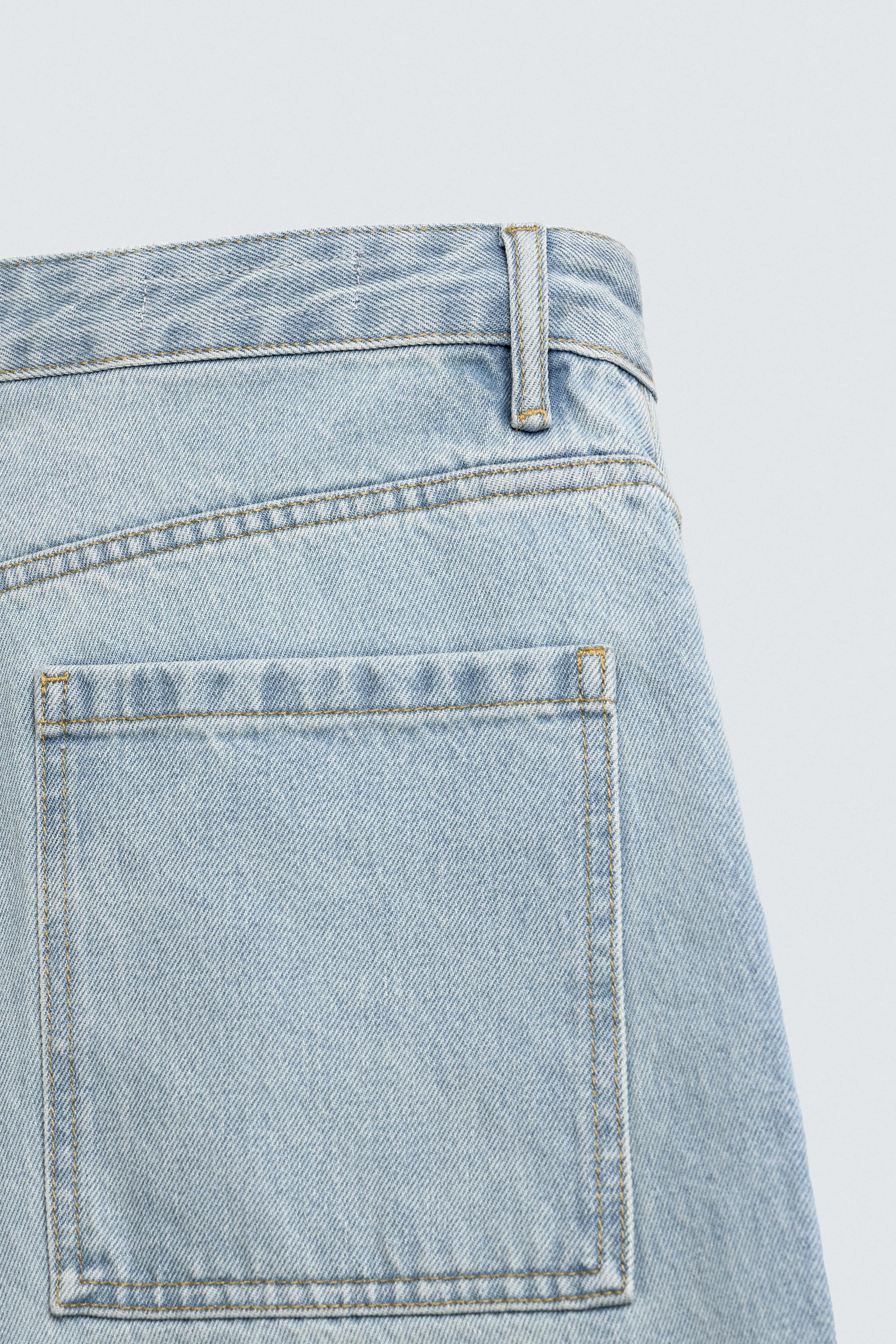 TAPERED WIDE FIT JEANS