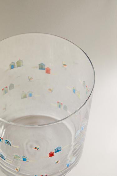 TRANSFER GLASS TUMBLER - Blue by Zara - Image 2