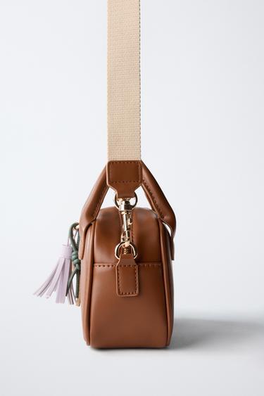 MINI SAC BOWLING BANDOULIÈRE - Marron de Zara - Image 5