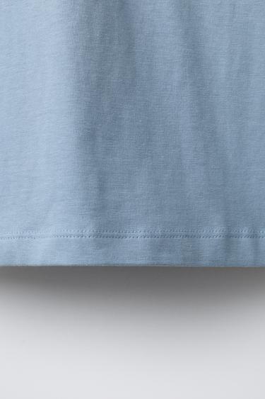 ANIMAL EMBROIDERY T-SHIRT - Blue by Zara - Image 3
