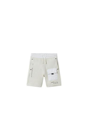 SPORTY CARGO BERMUDA SHORTS