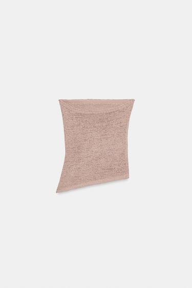 RUSTIC BANDEAU TOP - Pastel pink by Zara - Image 4