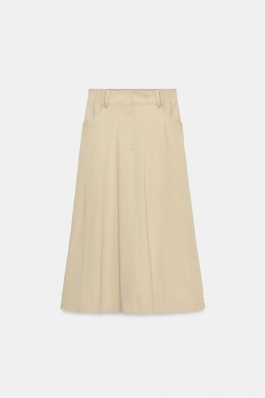 FALDA MIDI TRABILLAS - Arena de Zara - Imagen 0