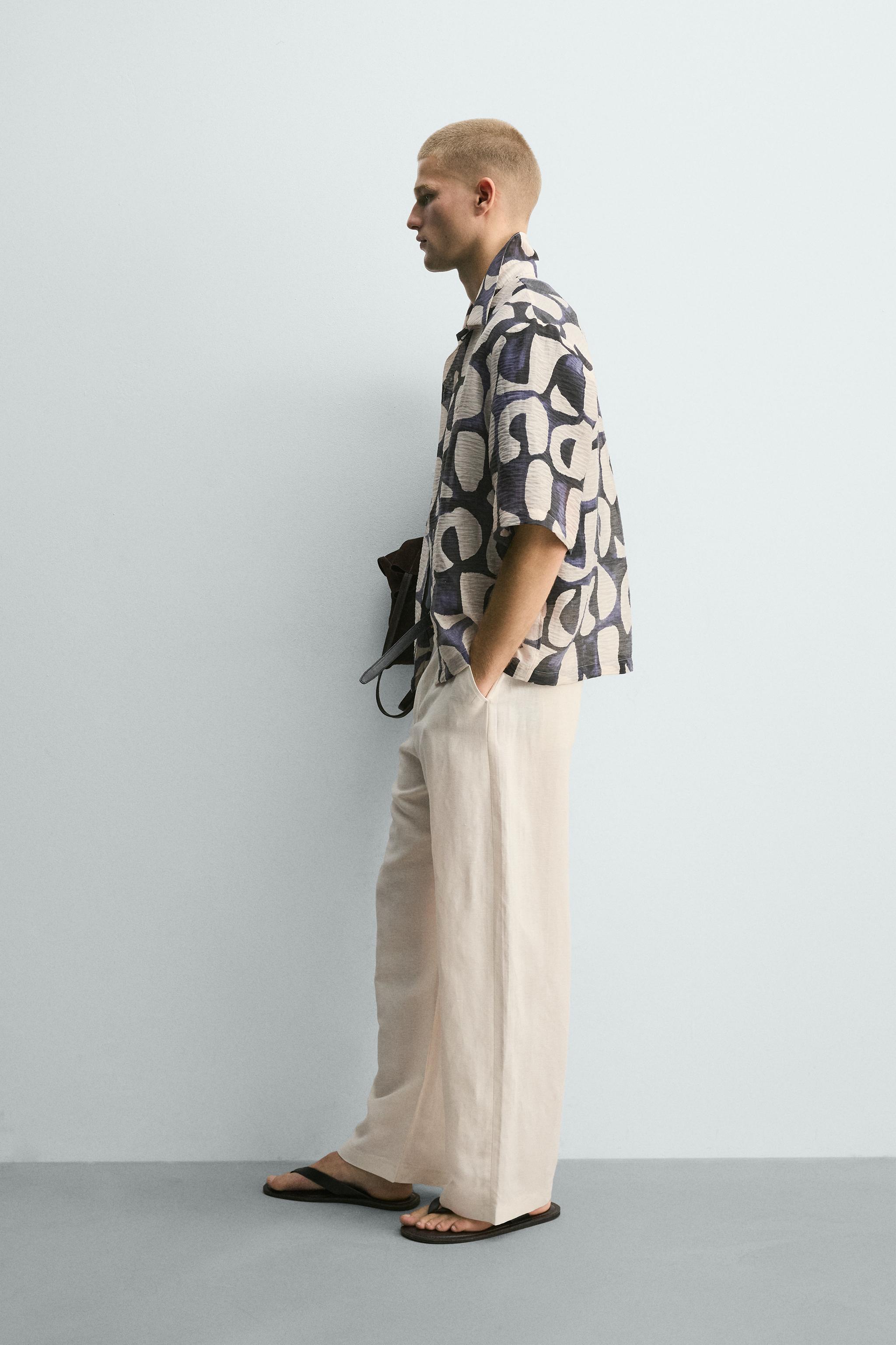 GEOMETRIC PRINT SHIRT