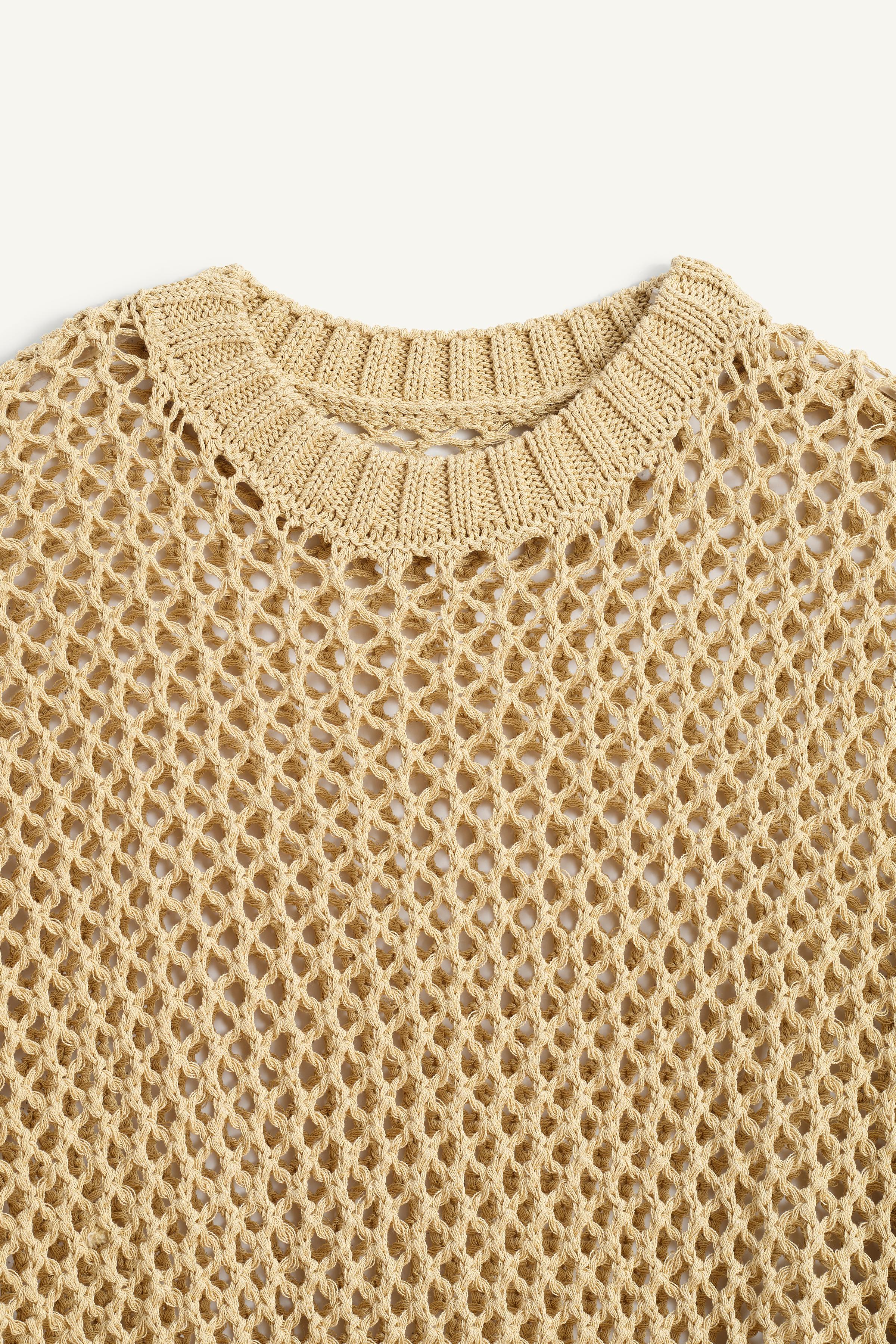 【ZARA】HLS JRSY 14 オーバーサイズフィットセーター 5617/900 HLS JRSY 14 - Mustard | ZARA United States