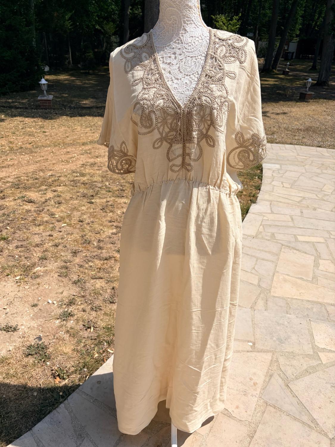 ΦΟΡΕΜΑ ΑΠΟ ΛΙΝΟ ΜΕ ΚΕΝΤΗΜΑ LIMITED EDITION - Image 4