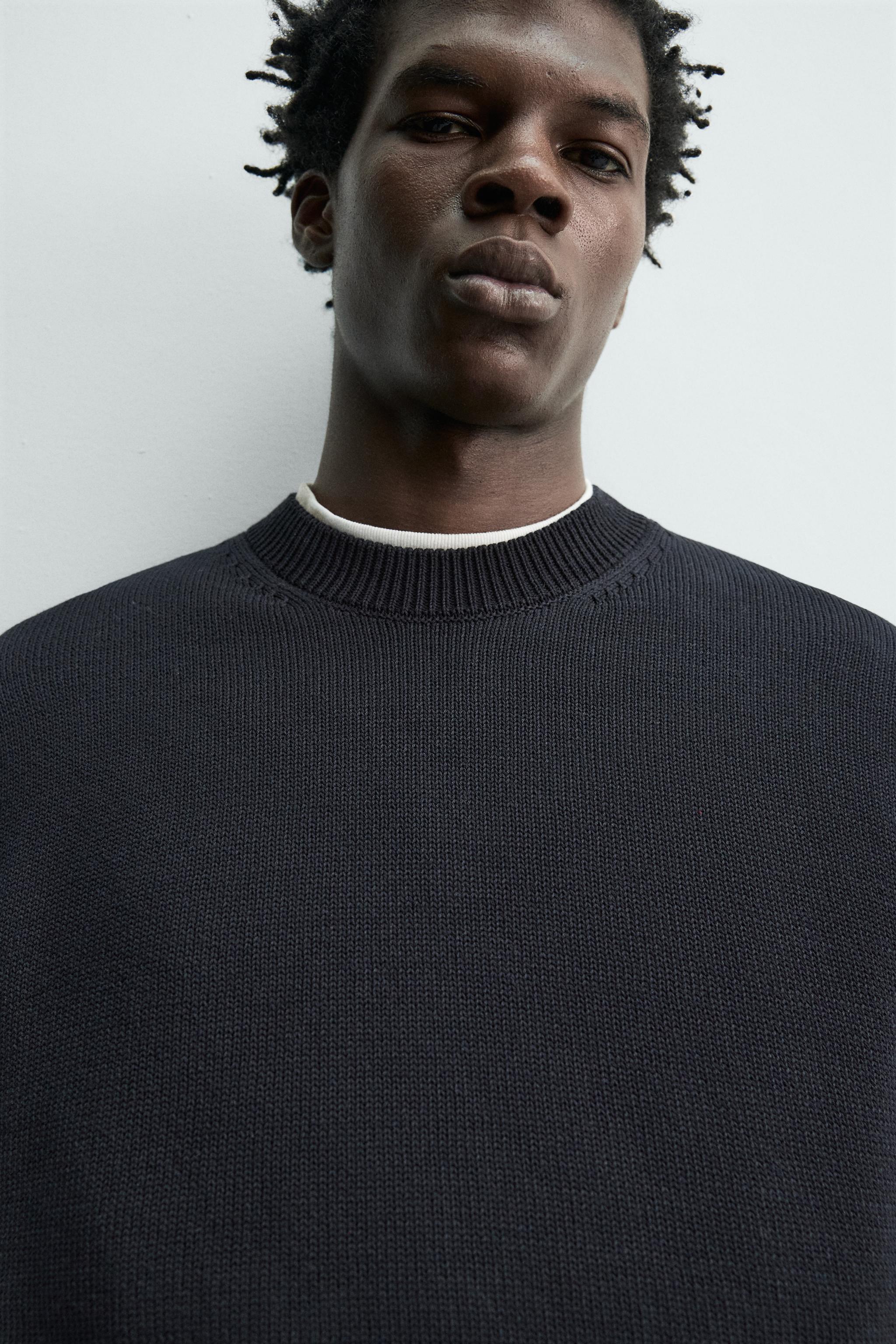 REGULAR FIT COTTON JUMPER