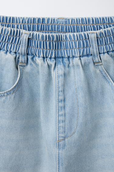 WIDE-LEG JEANS - Blue / Green by Zara - Image 2