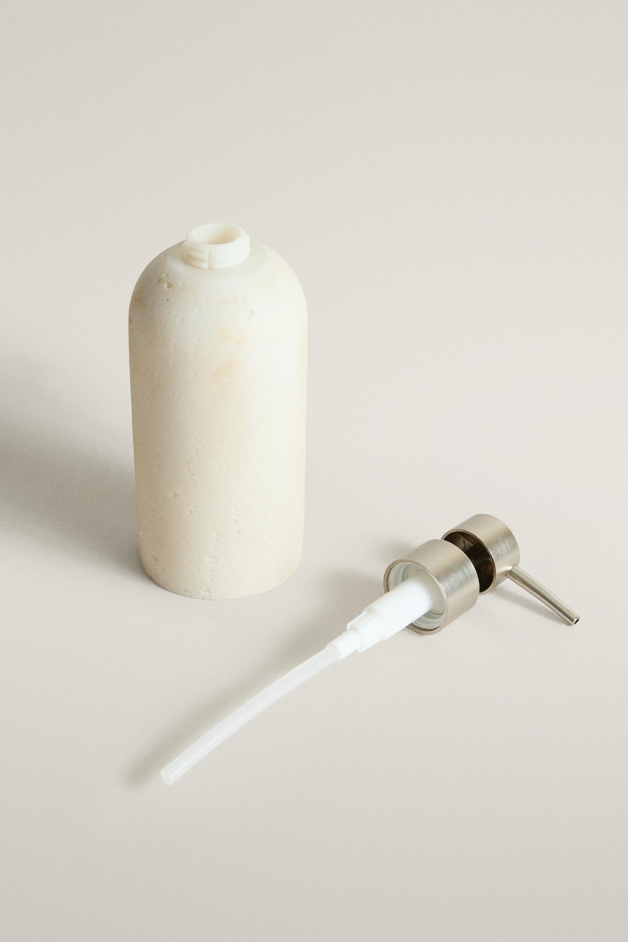 MARBLE-EFFECT SOAP DISPENSER