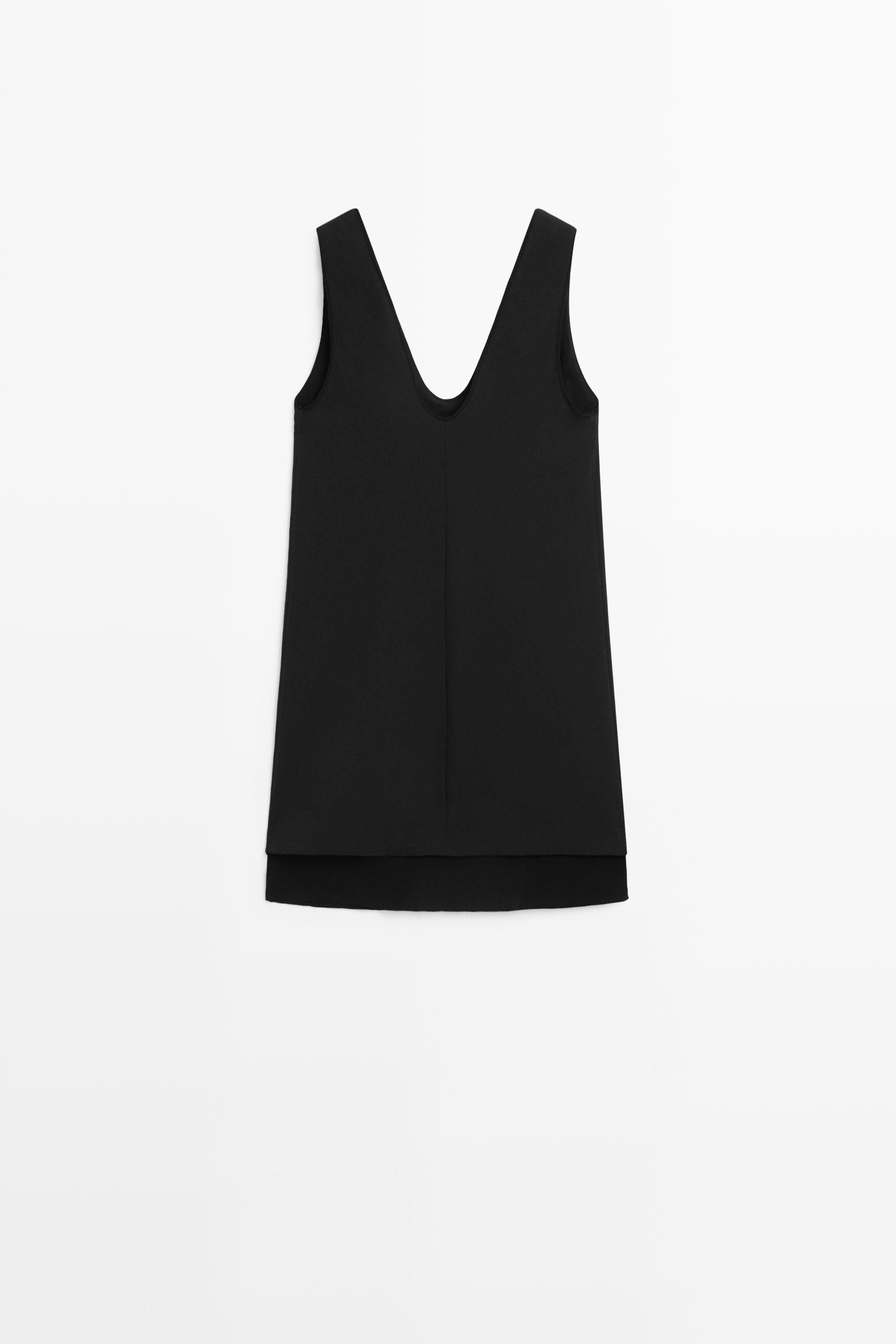 Robe courte double épaisseur