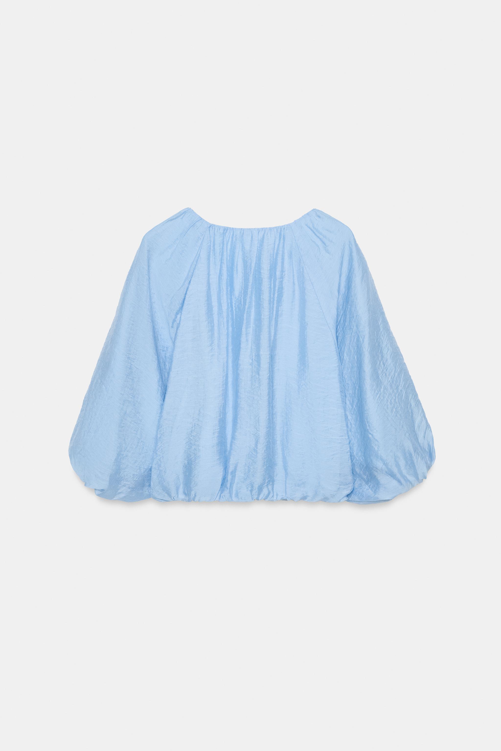 BLOUSE FLUIDE BALLON