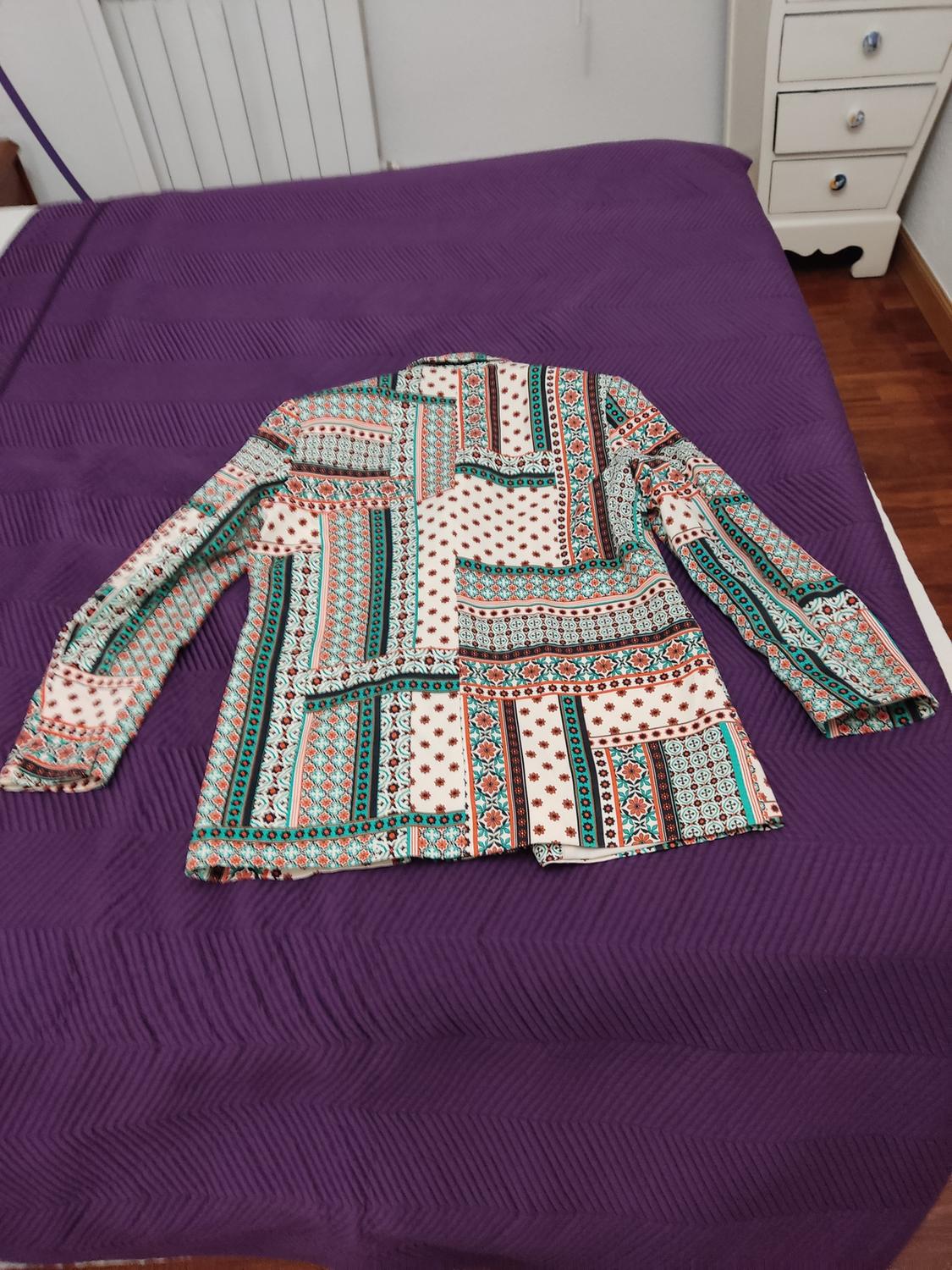 PRINTED FLOWING BLAZER - Image 2