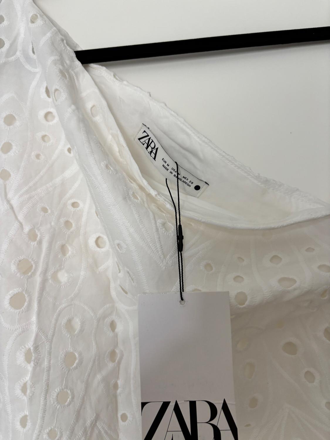 ZW COLLECTION EMBROIDERED ASYMMETRIC DRESS - Image 3