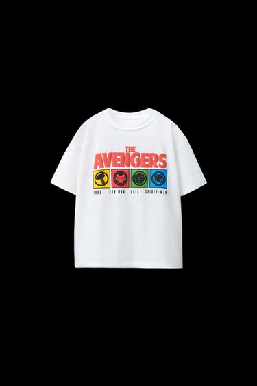 CAMISETA RELIEVE THE AVENGERS © MARVEL - Blanco de Zara - Imagen 0