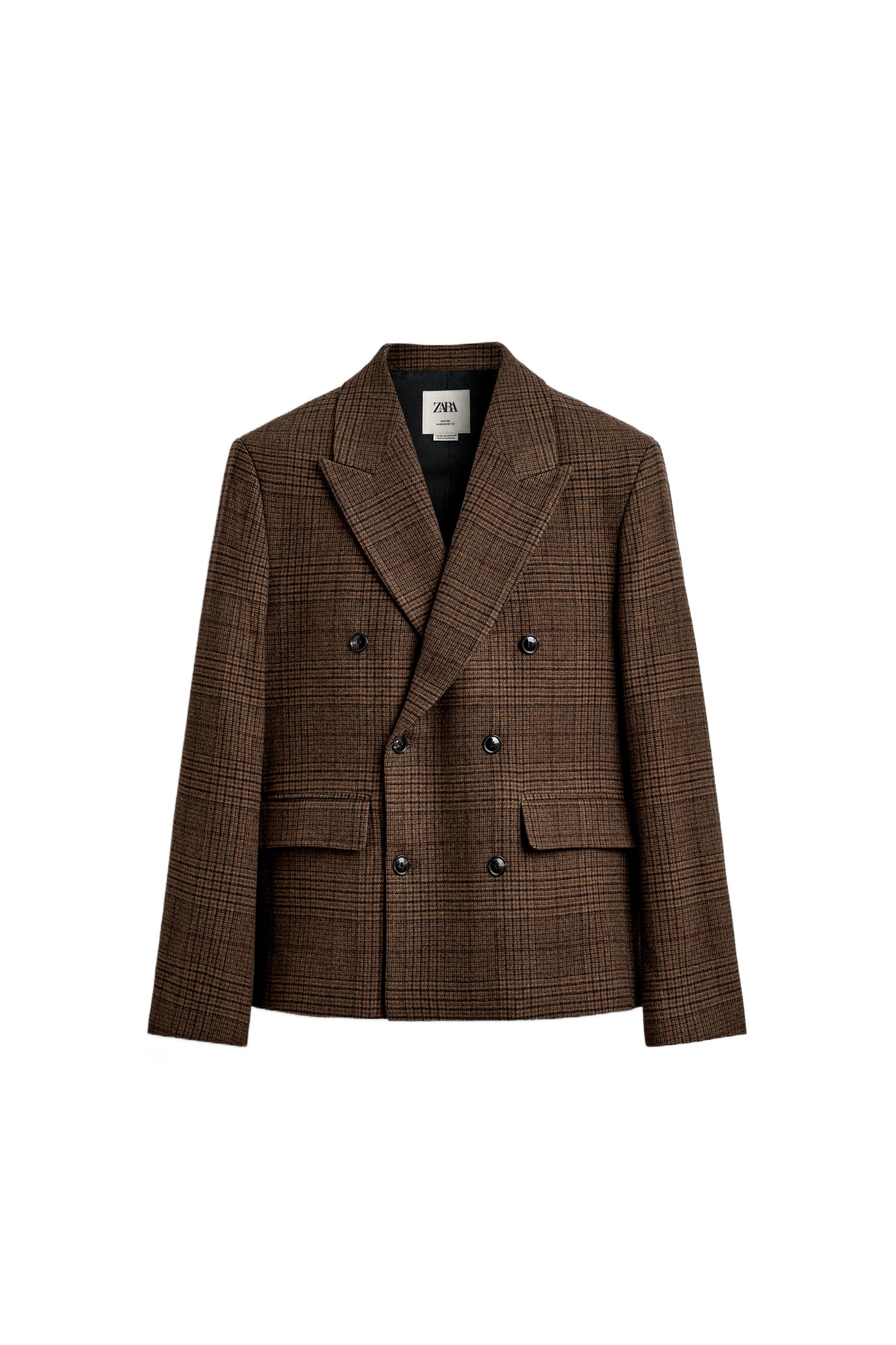 チェック柄 ブレザー | メンズ | ZARA 日本