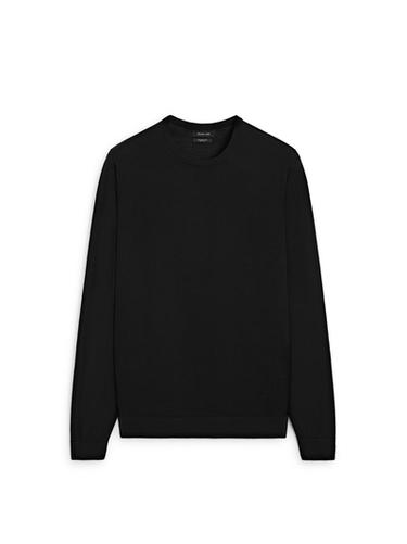 Zara Merino wool knit sweater - Black