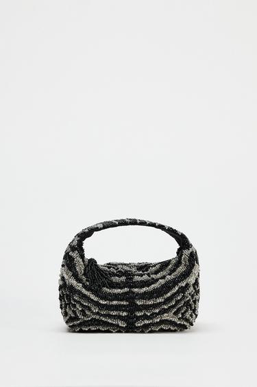 Zara SEQUIN MINI BAG - Multi-color