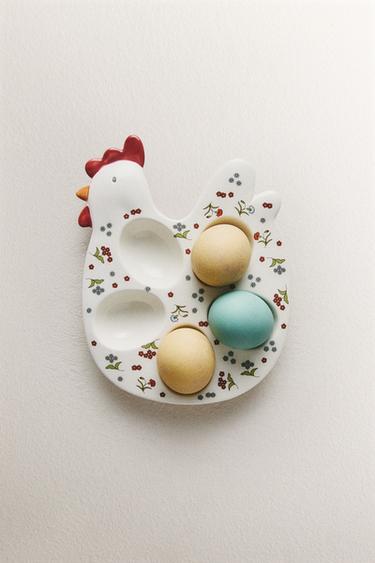 COQUETIER ENFANT POULE FLEURIE - Multicolore de Zara - Image 4