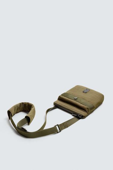 SAC BANDOULIÈRE EN NYLON X SR_A - Vert kaki de Zara - Image 3