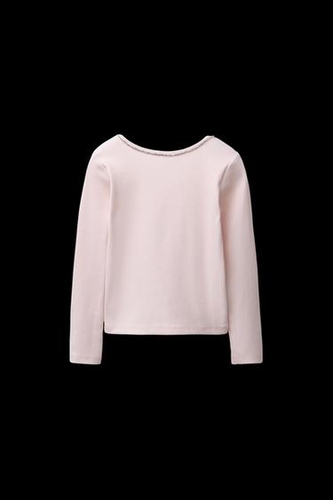 JEWEL RIB T-SHIRT - Pink by Zara