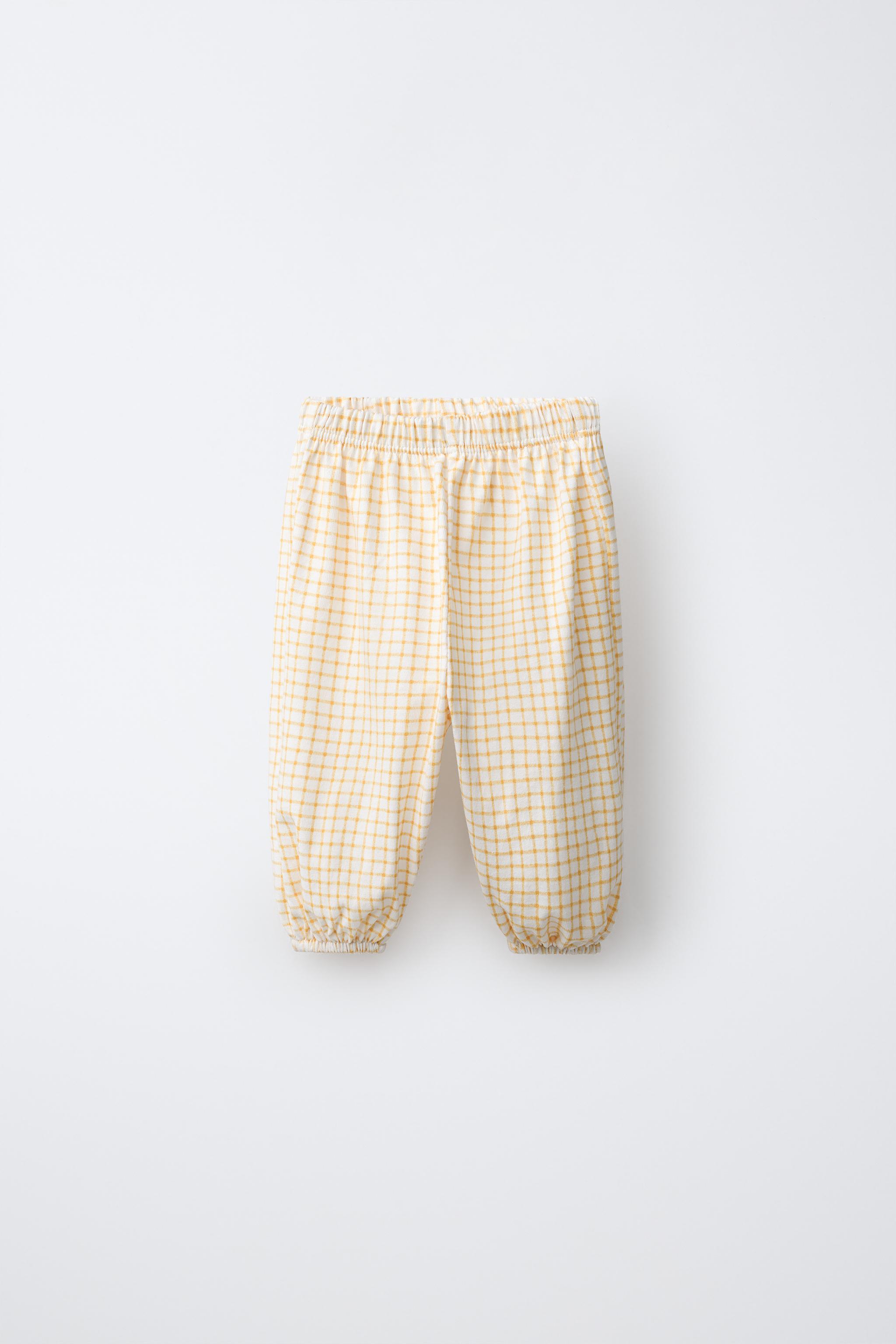 PLAID PANTS