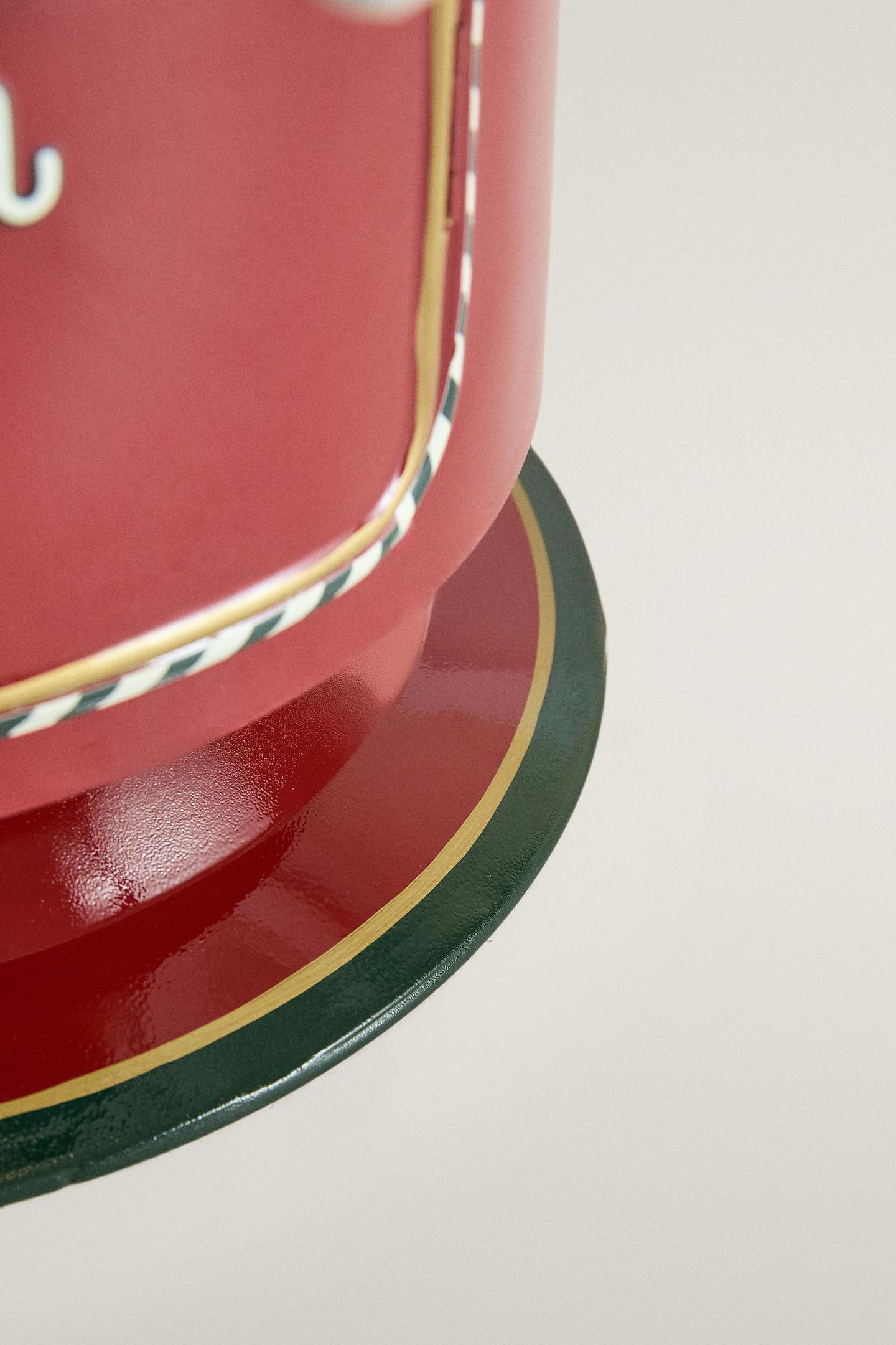 Zara Santa Claus Christmas Mailbox, цвет: Красный — фото 4