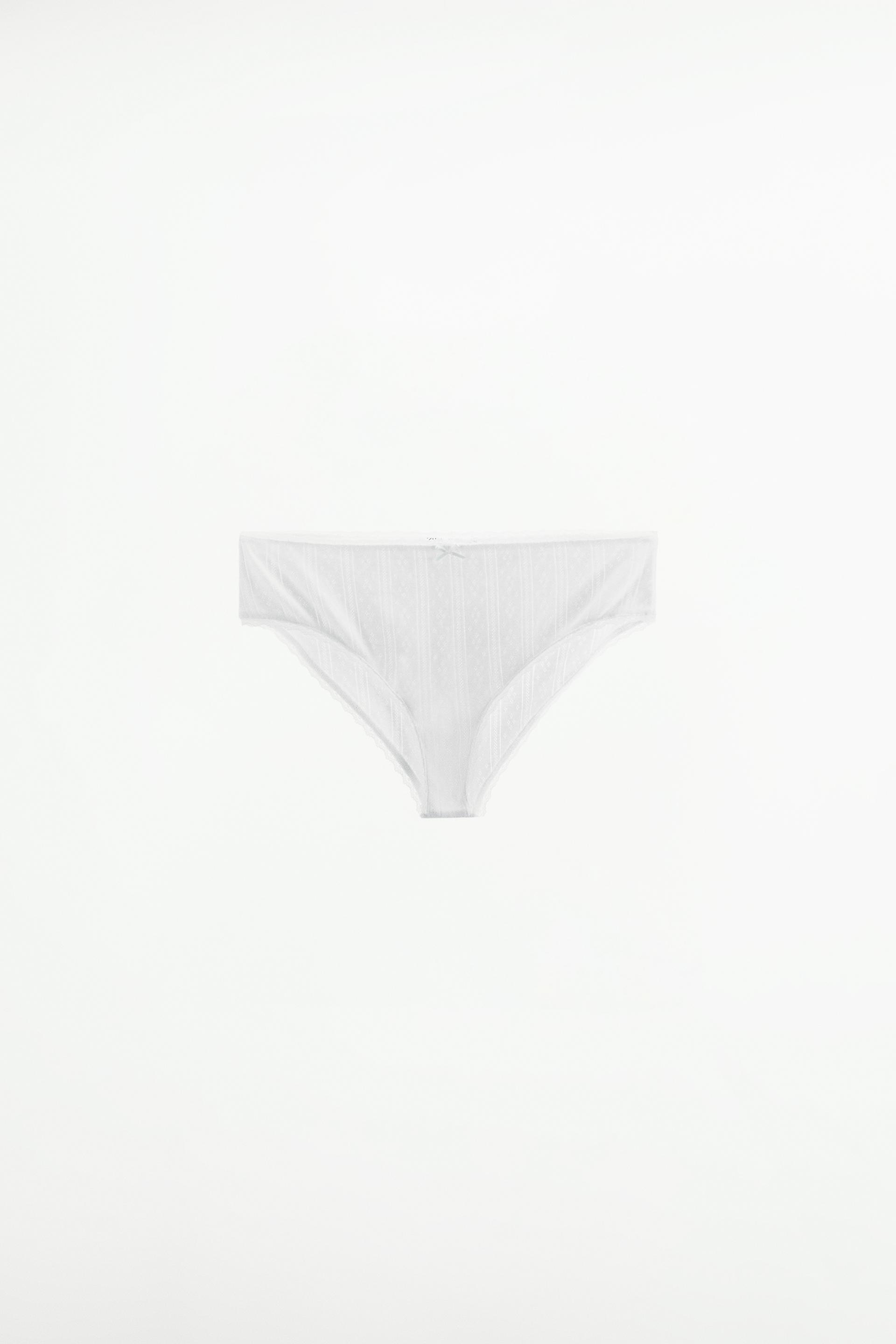 Hanssop SET - LUXURIOUS LACE POINTELLE - Underwear set - white