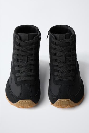 BASKETS MONTANTES BOXING - Noir de Zara - Image 5