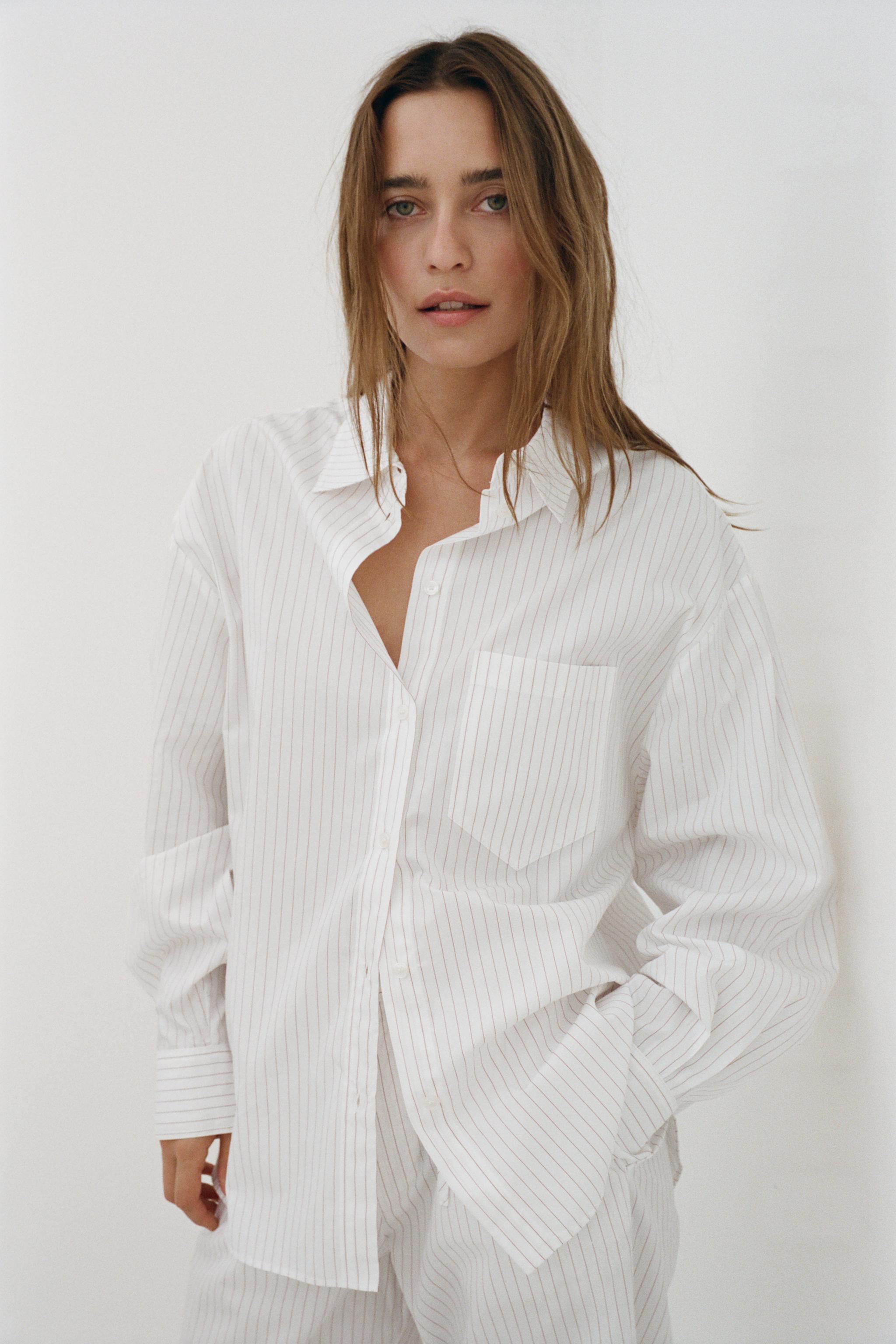 ストライプシャツ – レディース | ZARA 日本