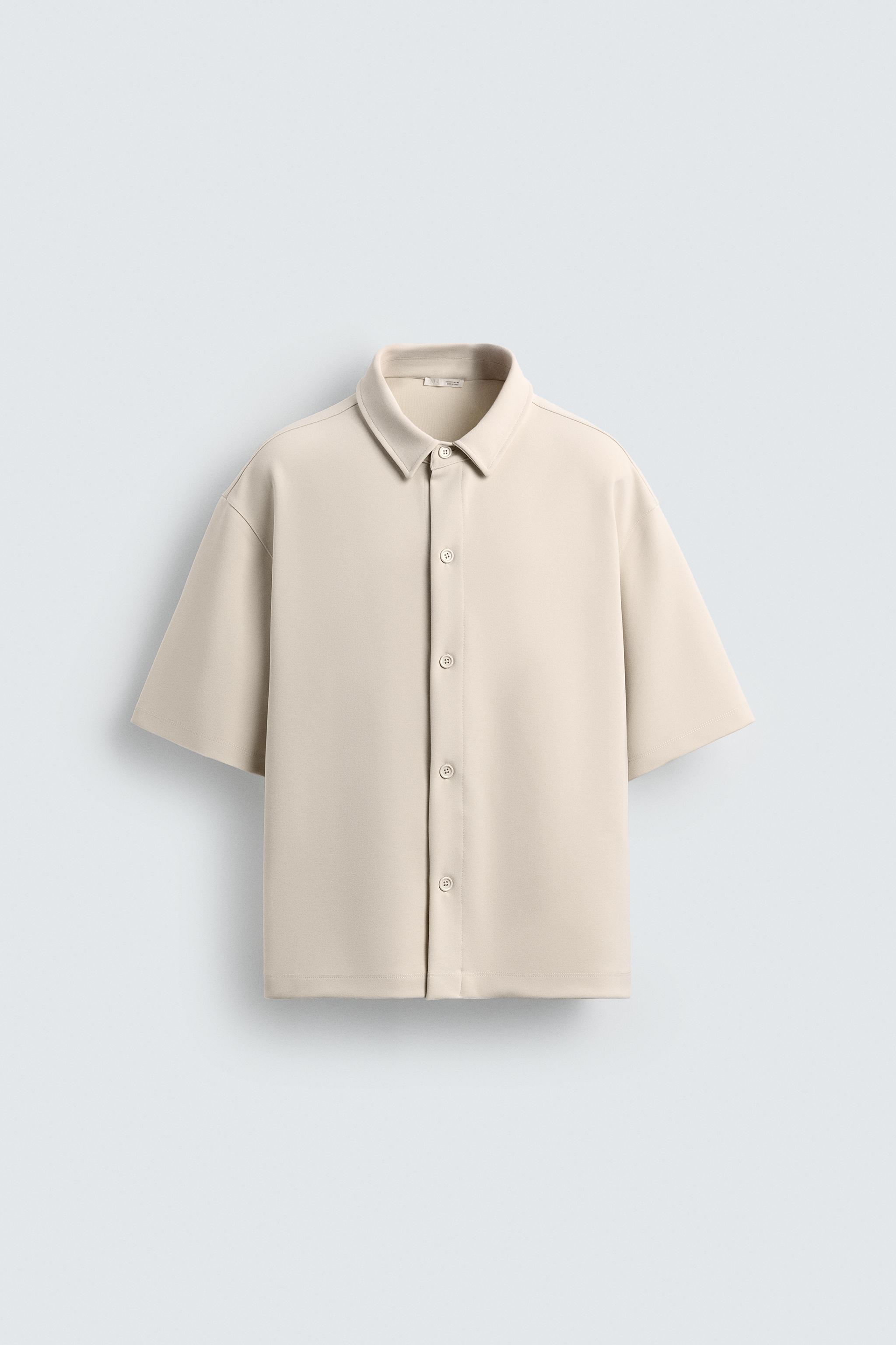 CHEMISE INTERLOCK STRUCTURÉE