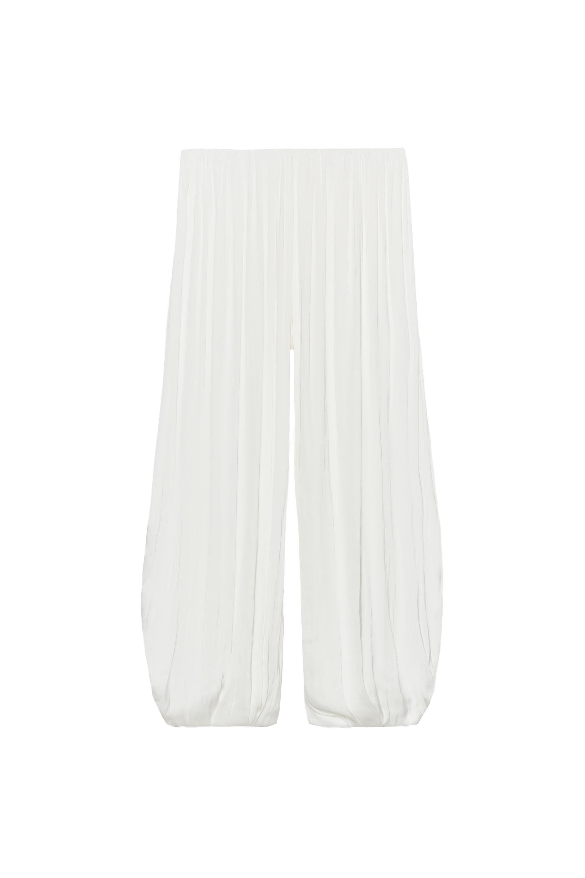PANTALÓN SATINADO PLIEGUES