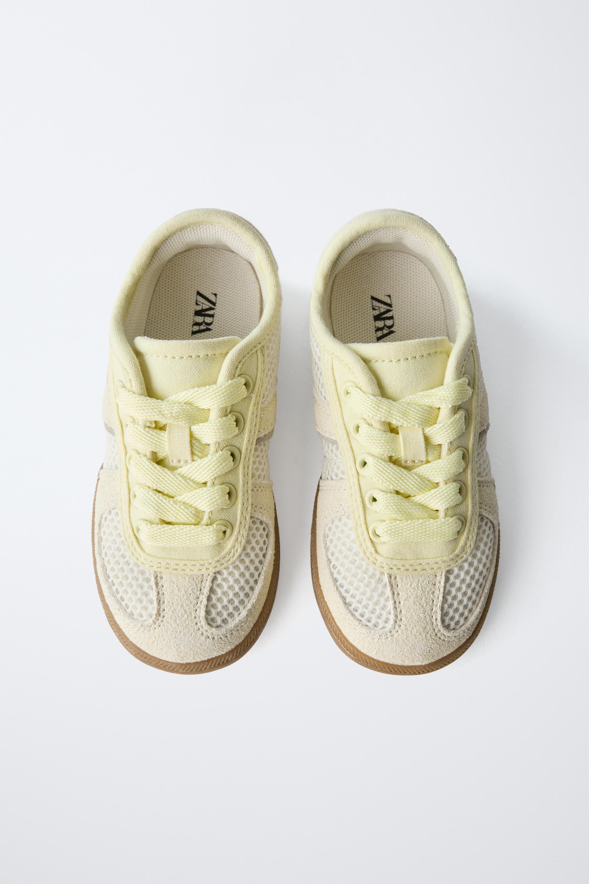 【新発売】 MESH SNEAKERS - Yellow | ZARA United States 口紅